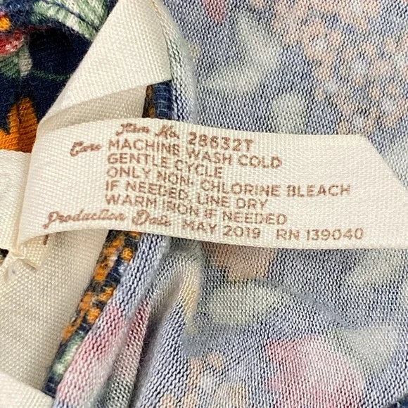 Matilda Jane women's Long Sleeve peasant Blouse top Sz M floral Boho Gypsy - Picture 3 of 8